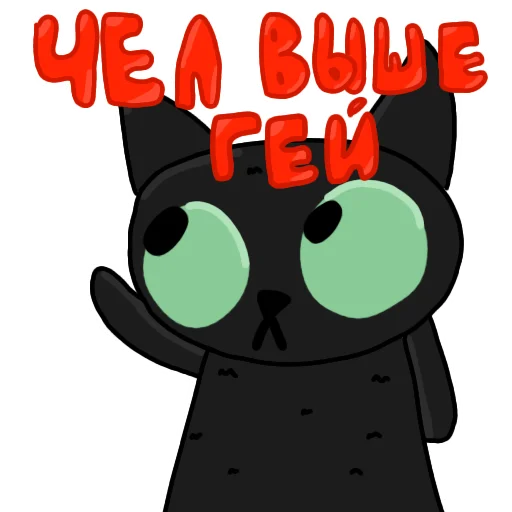 Чёрный кот ( )
