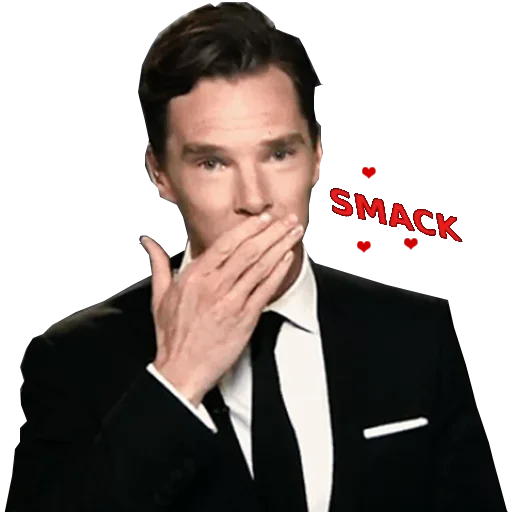 Стикер 😘 из набора Sherlock