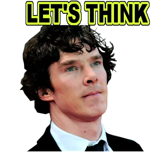 Стикер 🤔 из набора Sherlock