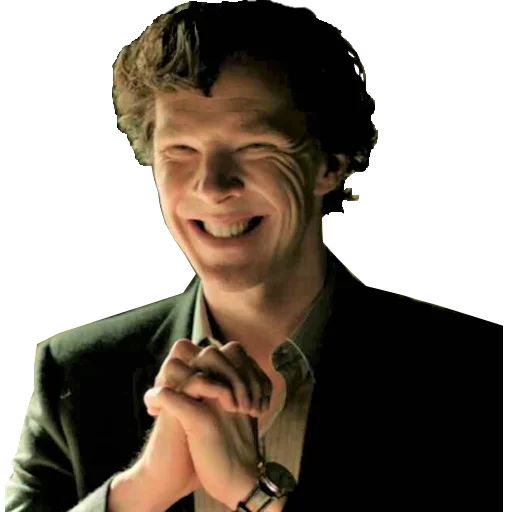 Стикер 😁 из набора Sherlock