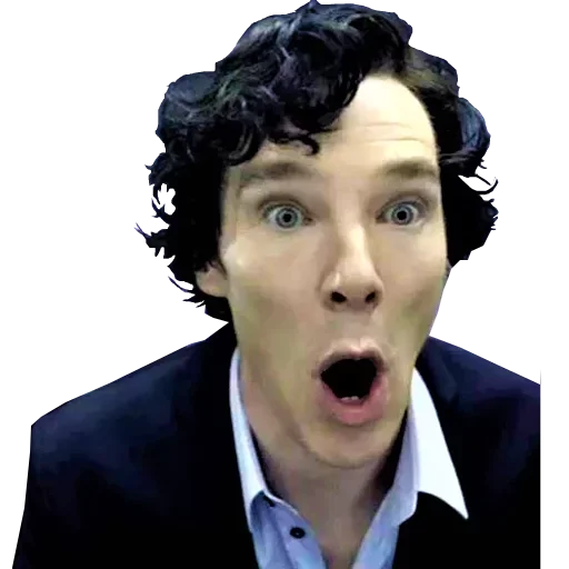 Стикер 😳 из набора Sherlock