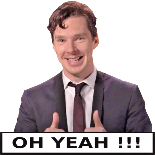 Стикер 👍 из набора Sherlock