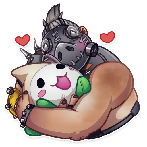 Стикер ❤ из набора Overwatch Bunch