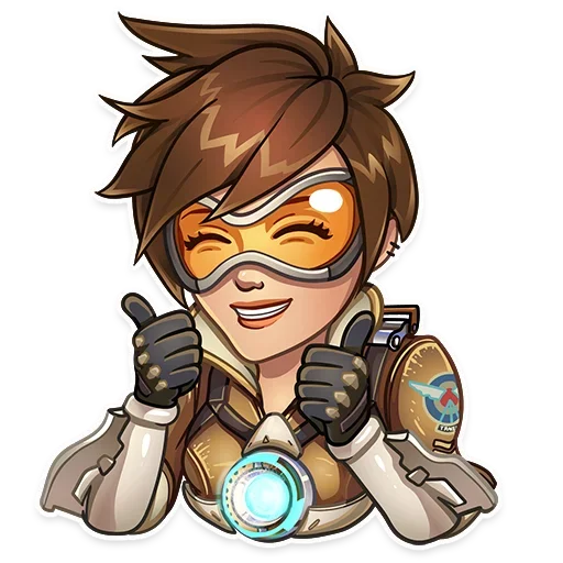 Стикер 👍 из набора Overwatch Bunch