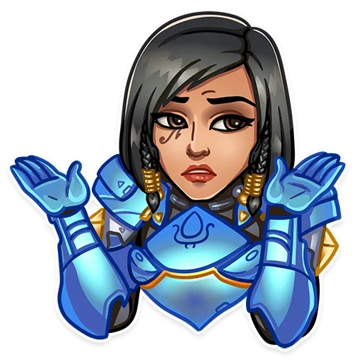 Стикер 🤷 из набора Overwatch Bunch