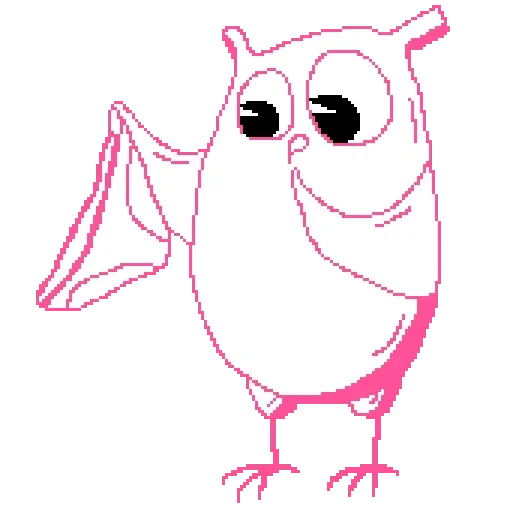 Стикер 🥺 из набора Owlets