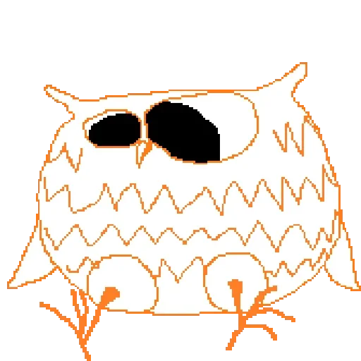 Стикер 🤓 из набора Owlets