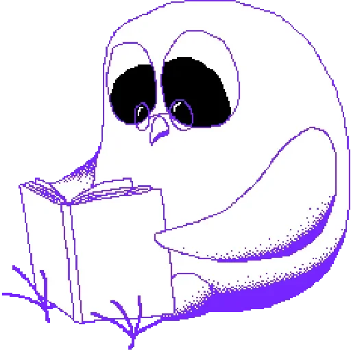 Стикер 🤓 из набора Owlets