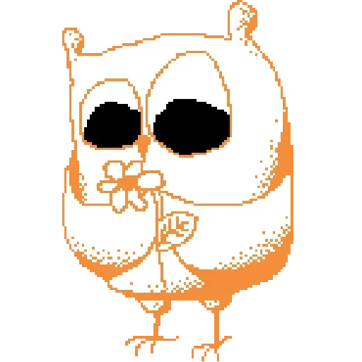 Стикер 🌸 из набора Owlets