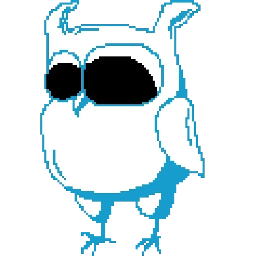 Стикер 👀 из набора Owlets