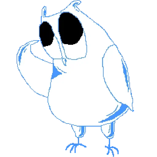 Стикер 👀 из набора Owlets