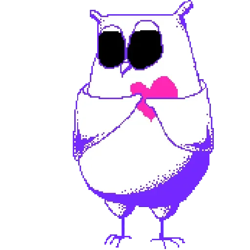 Стикер 💝 из набора Owlets