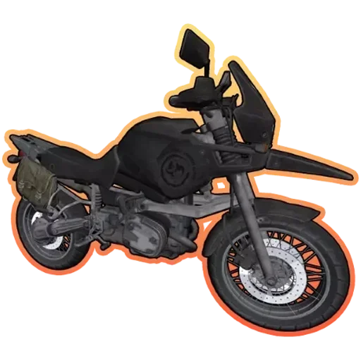 Стикер 🏍 из набора PUBG Gaming