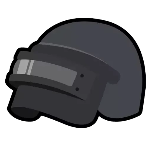 Стикер ⛑ из набора PUBG Gaming