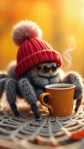 Стикер 🤩 из набора funny spider