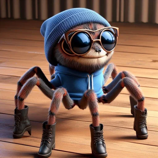 Стикер 🤩 из набора funny spider