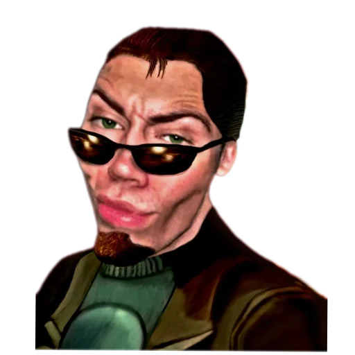 Стикер 😎 из набора Postal 2 Чувак (Postal 2 the Dude)