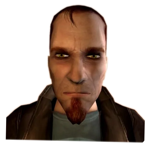 Стикер 😶 из набора Postal 2 Чувак (Postal 2 the Dude)