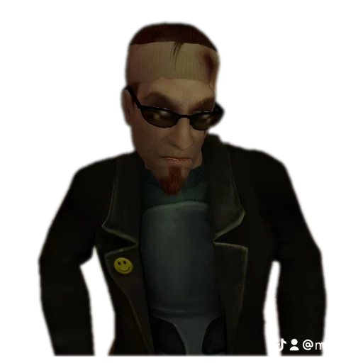 Стикер 🤨 из набора Postal 2 Чувак (Postal 2 the Dude)