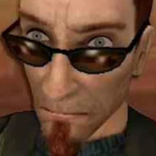 Стикер 😳 из набора Postal 2 Чувак (Postal 2 the Dude)