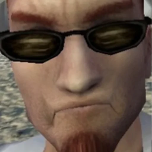 Стикер 😤 из набора Postal 2 Чувак (Postal 2 the Dude)