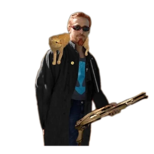 Стикер 👍 из набора Postal 2 Чувак (Postal 2 the Dude)