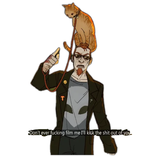 Стикер 🖼 из набора Postal 2 Чувак (Postal 2 the Dude)
