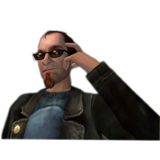 Стикер 🧐 из набора Postal 2 Чувак (Postal 2 the Dude)