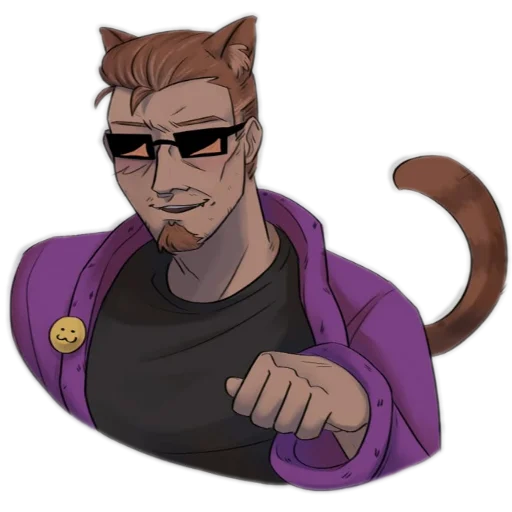 Стикер 😼 из набора Postal 2 Чувак (Postal 2 the Dude)
