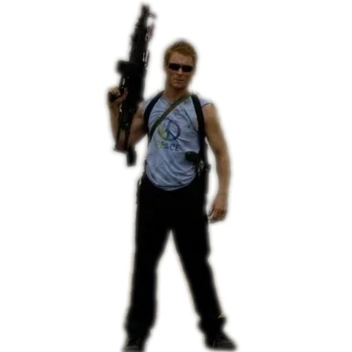 Стикер 😠 из набора Postal 2 Чувак (Postal 2 the Dude)