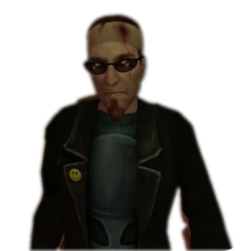 Стикер 👍 из набора Postal 2 Чувак (Postal 2 the Dude)