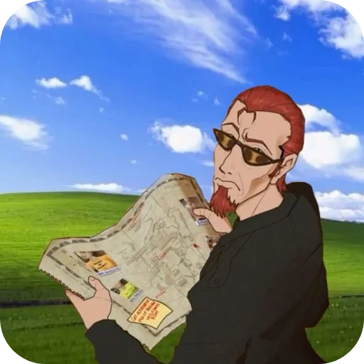 Стикер 🎢 из набора Postal 2 Чувак (Postal 2 the Dude)