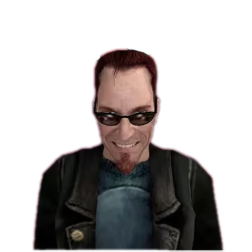 Стикер 😁 из набора Postal 2 Чувак (Postal 2 the Dude)