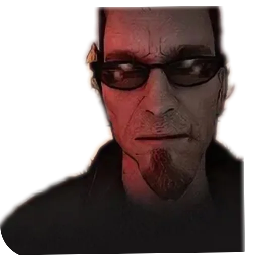 Стикер 😐 из набора Postal 2 Чувак (Postal 2 the Dude)