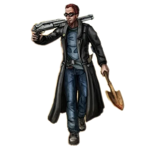 Стикер 🌟 из набора Postal 2 Чувак (Postal 2 the Dude)