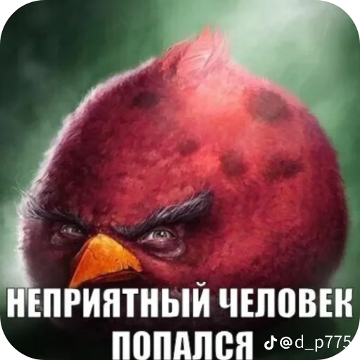 Стикер 🎩 из набора Птички