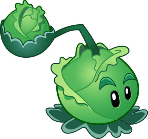 Стикер 🥬 из набора PvZ 2 plants