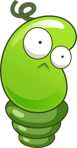 Стикер 🫘 из набора PvZ 2 plants