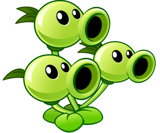 Стикер 🫛 из набора PvZ 2 plants
