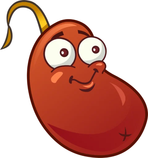 Стикер 🫘 из набора PvZ 2 plants