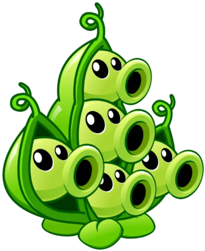 Стикер 🫛 из набора PvZ 2 plants