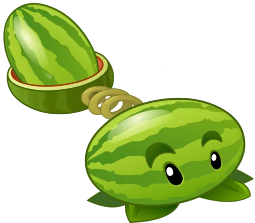 Стикер 🍉 из набора PvZ 2 plants
