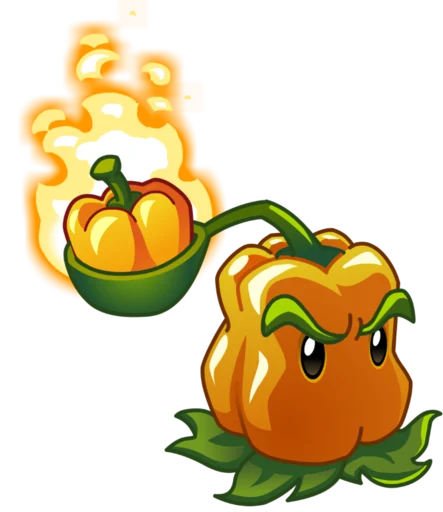 Стикер 🫑 из набора PvZ 2 plants