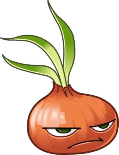 Стикер 🧅 из набора PvZ 2 plants