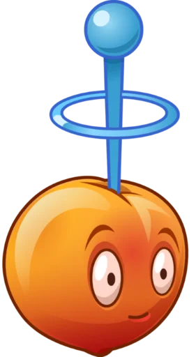 Стикер 🍑 из набора PvZ 2 plants