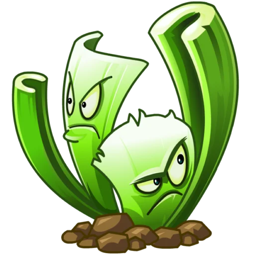 Стикер 🥬 из набора PvZ 2 plants