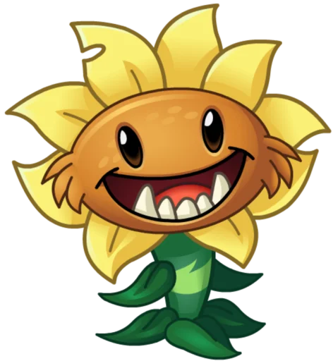 Стикер 🌻 из набора PvZ 2 plants