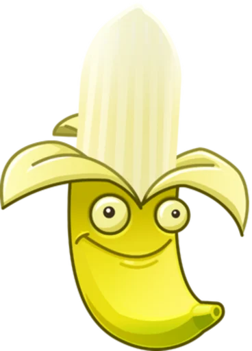 Стикер 🍌 из набора PvZ 2 plants