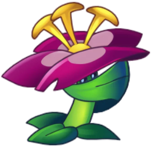Стикер 🌹 из набора PvZ 2 plants