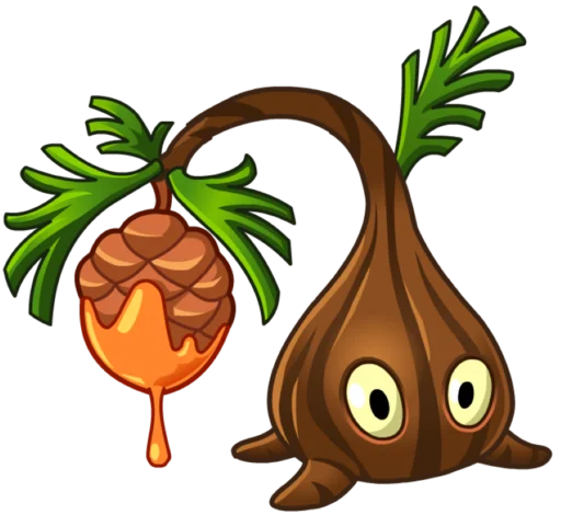 Стикер 🌲 из набора PvZ 2 plants